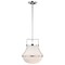 Nuvo Valdora 1-Light Pendant 14 in. Polished Nickel White Opal Glass 60/7873 - alternate 6